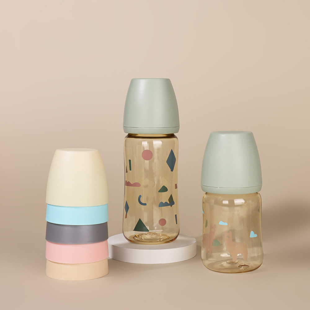 Newborn bottle 0-3-6 months PPSU bottle wide mouth anti-flatulence bottle manufacturers