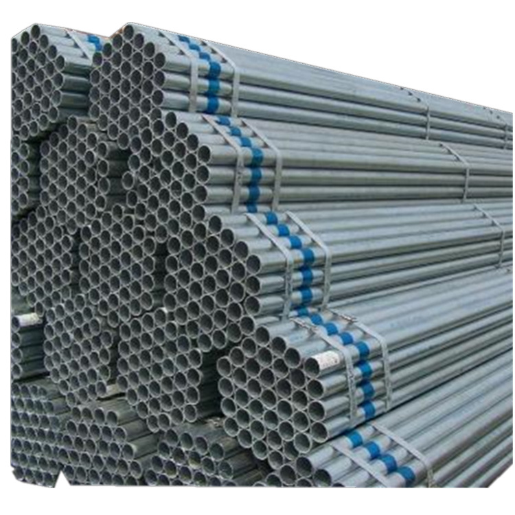 现货批发Q235热镀锌钢管国标养殖大棚骨架管1.2寸*3.25镀锌管圆管