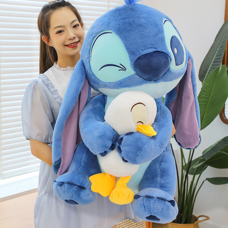Stitch Hug Duck Cyber Celebratory Plush Toy Stitch Large Doll
