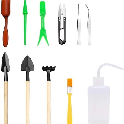 Micro landscape succulent tool set combination plant flower growing supplies gardening tool set succulent maintenance and planting
