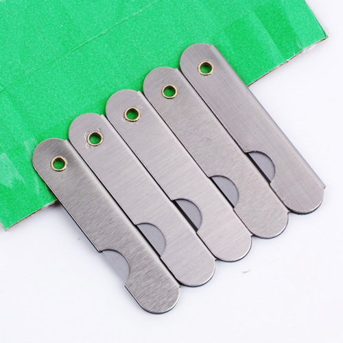 Small metal knife paper knife primary school student pencil sharpener folding small blade iron knife old nostalgic
