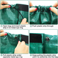 Cross-border falling leaf garden bag, garden leaf bag, falling leaf bag, compost bag, compost bag, fermented organic fertilizer, fertilizer bucket