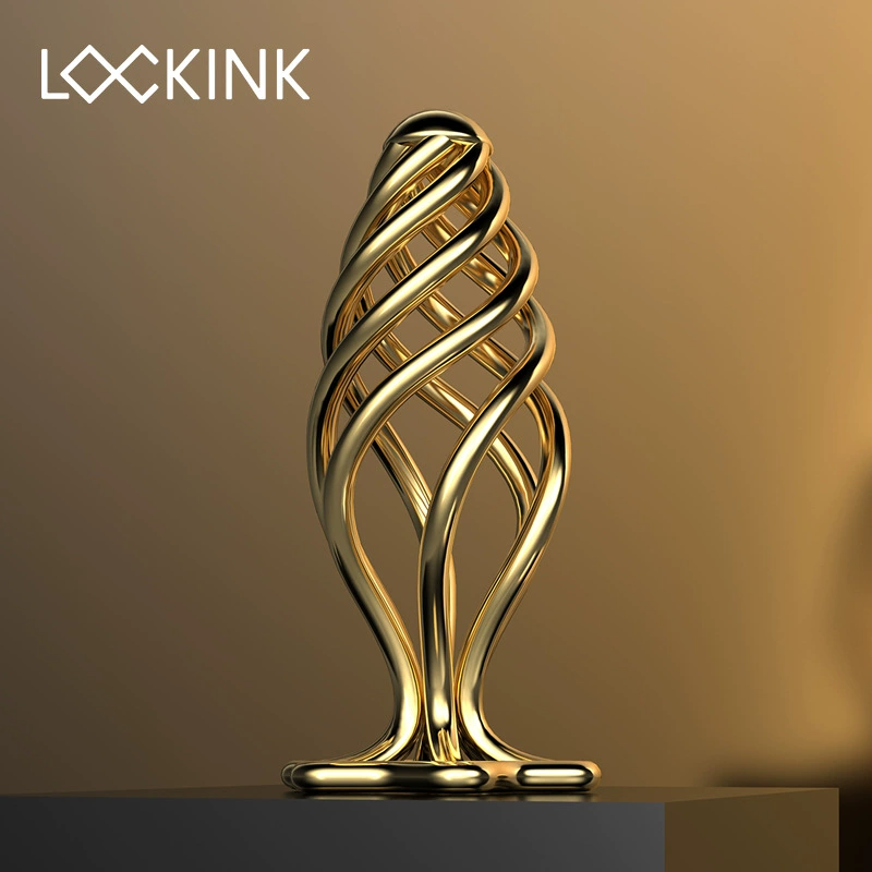 Кабельный стимулятор Lockink Samanda, секс-игрушка для анальной стимуляции, металлическая анальная пробка для мужчин и женщин, SM туннель