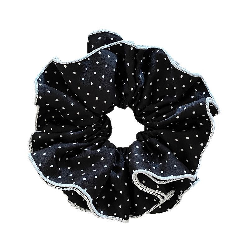 Temperamento suave punto de onda intestino grueso anillo de cabello tocado de cabello de primavera de 2025 sensación de alto nivel de caballo de cola de caballo