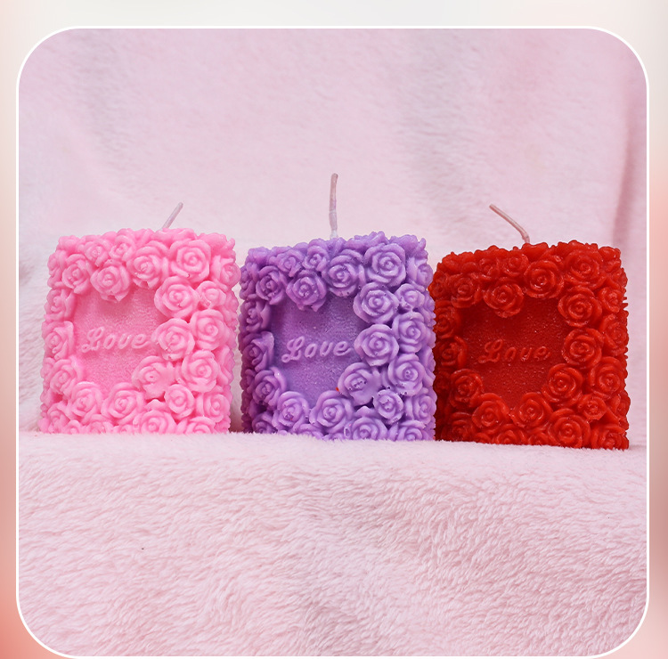 Rose Bear Low-Temperature Massage Candle in Soy Wax for Adult Couples — detail image 16