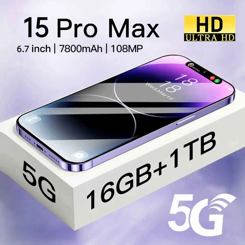 Умные часы, мобильный телефон, (Cross-border trading), intel core i15, 15 pro max, 6.53 дюйма, оптовая продажа