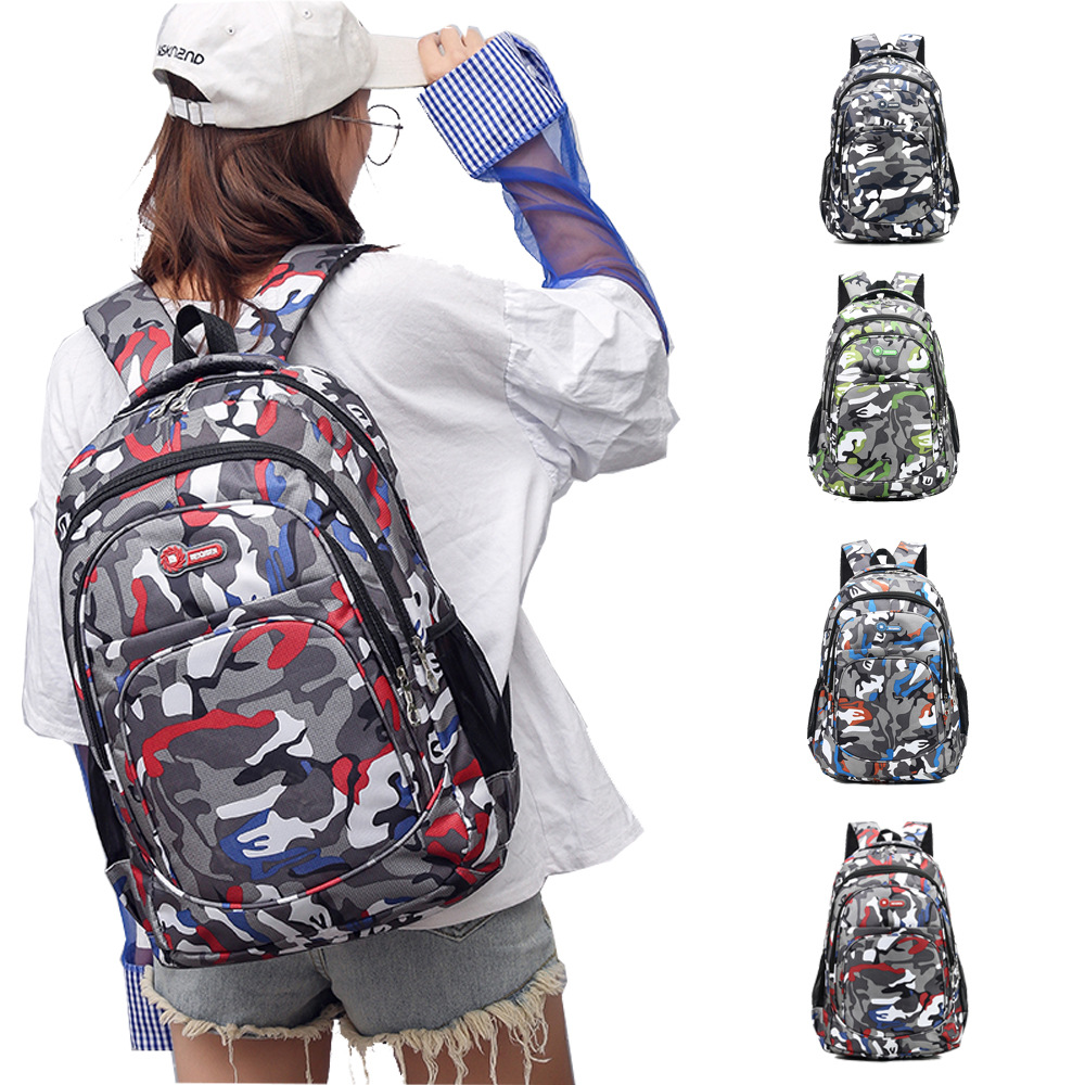 Nuova versione coreana del 2023 con zaino in tessuto di bufalo d'acqua antispruzzo per studenti delle scuole medie_voghion.com