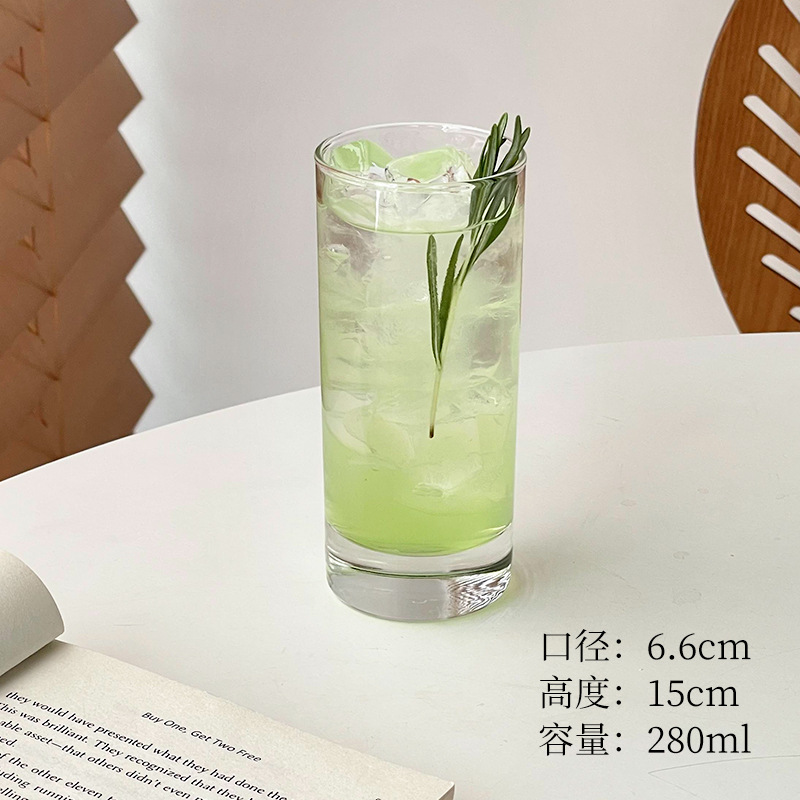 Taza de bar de Collins Taza de cristal recta Taza de té helado de Long Island Taza de mezcla Taza de Gin Tonic Taza de mojito Taza de cóctel