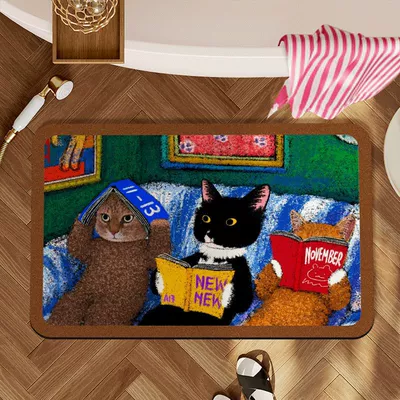 Kitten Soft Diatom Mud Floor – Avtomobil döşəmə paspasları - kitten-4-bath-mat-4060cm-diatom-mudabsorbent-and-quick-drying