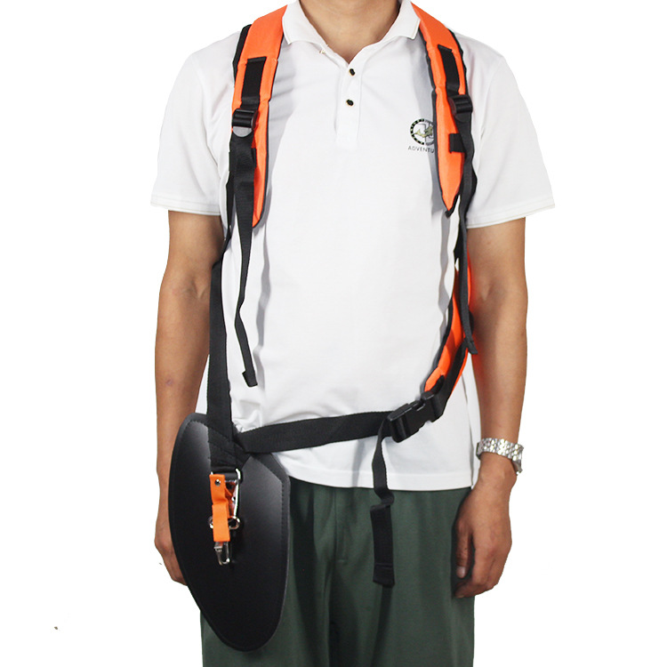 Y-shaped lawn mower shoulder strap brush cutter harvester shoulder strap slant-hanging style adjustable lawn mower shoulder strap accessories