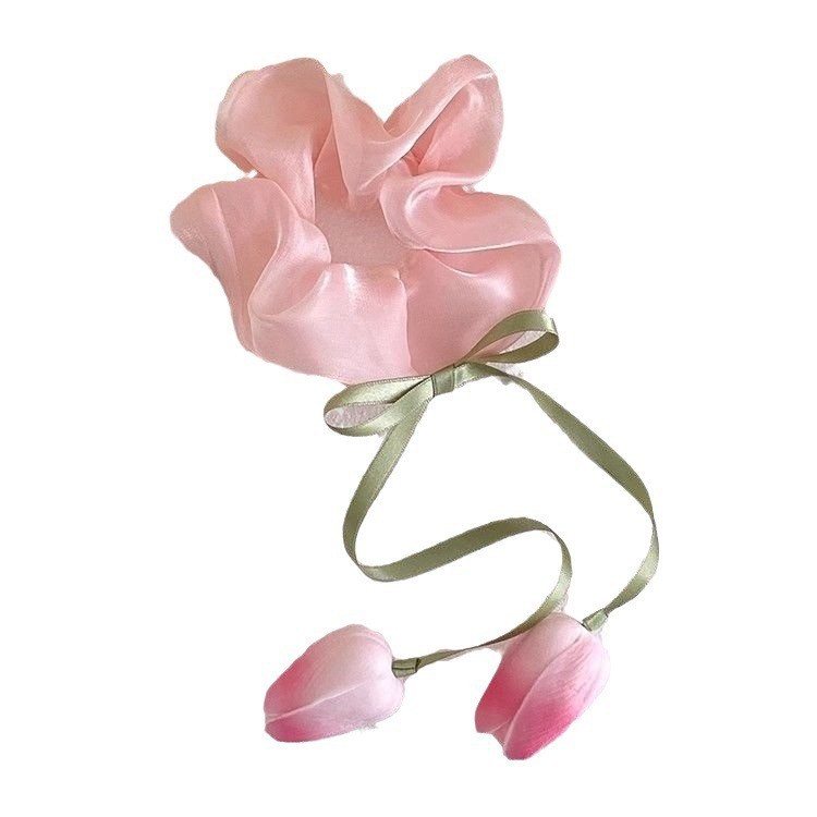 Sweet Style Sweet Women's Flower Tulips Hair Tie