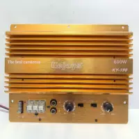 PA-80D12v автомобильный усилитель мощности, высокомощный аудио сабвуфер, открытый усилитель мощности, 12 В, усилитель мощности с коробкой 60