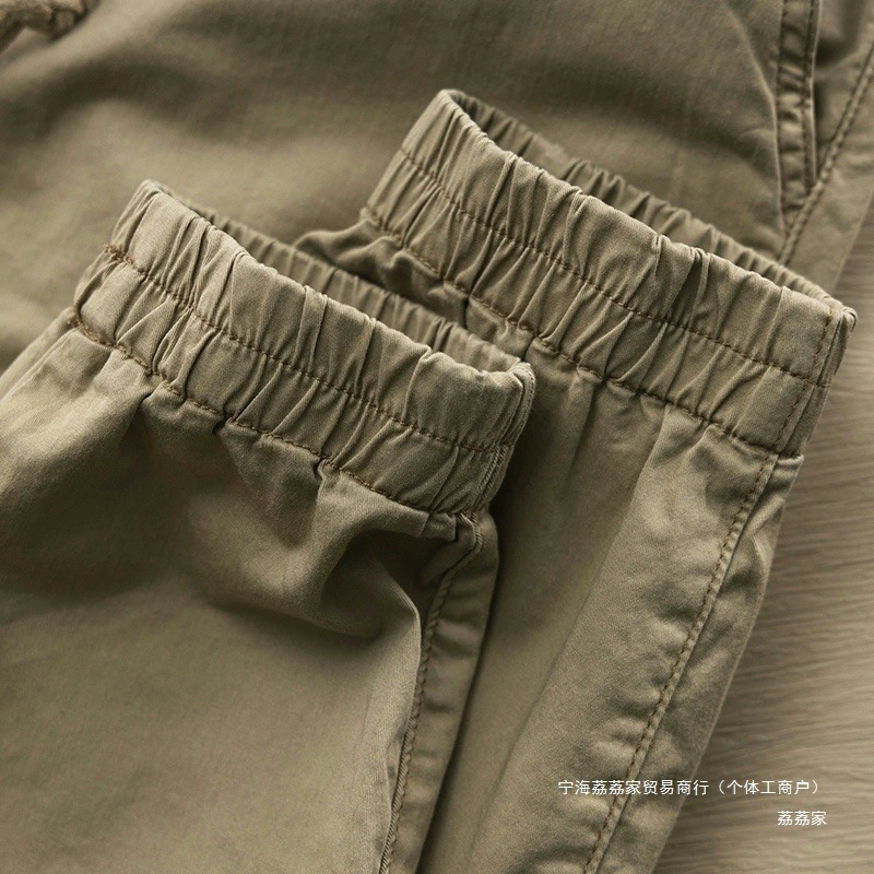 Work on the construction site, durable, metal-free, non-magnetic workwear, men's casual autumn work pants, labor protection pants in stock