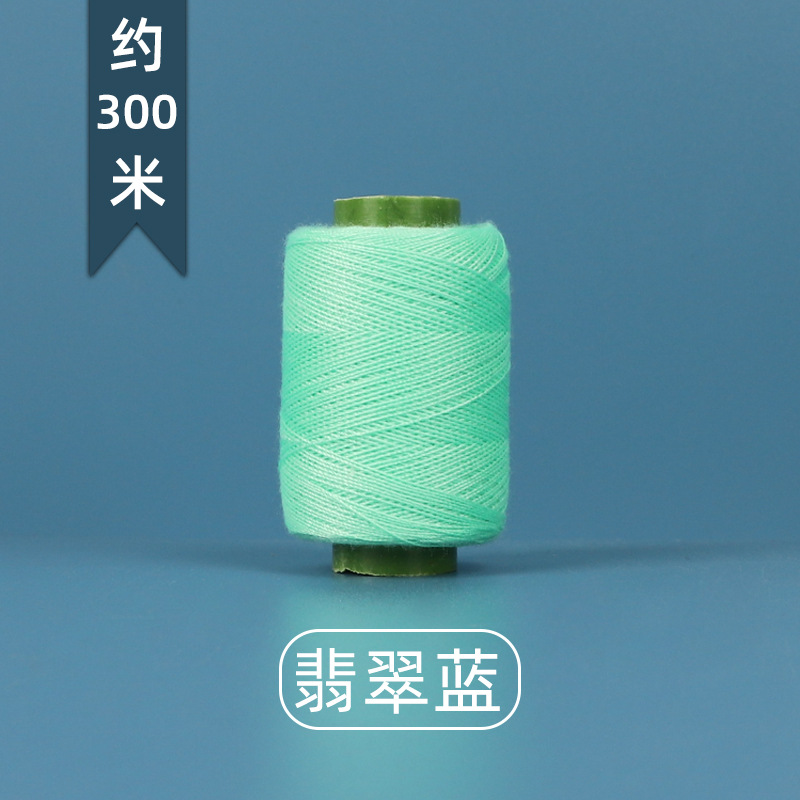 302 hilo de coser casero mano hilo de coser pequeño rollo de hilo de máquina de coser colorido grupo de hilo de coser ropa de costura de mano