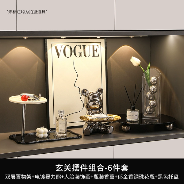 Entrance combination 6-piece set B [violent bear tray]