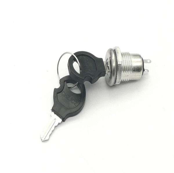 Electronic rotating switch key with key