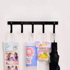 金屬鑰匙掛鈎HOME壁掛鈎玄關收納掛件門後裝飾衣帽架鐵藝掛鈎