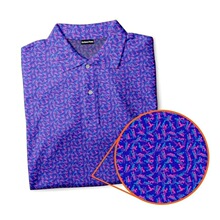 N 32365 Abstract Print Men's Polo Shirt ����ӡ��Polo��