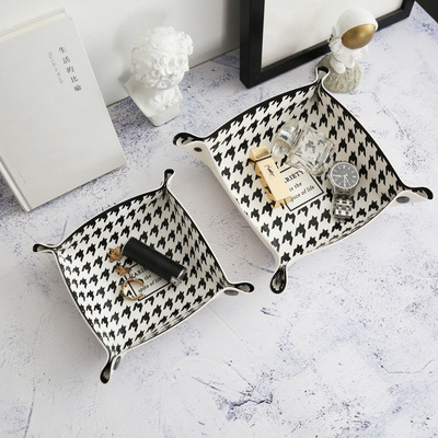 Northern Europe ins Debris desktop Storage baskets Cosmetics key Entrance Storage box storage box wholesale customized Selling