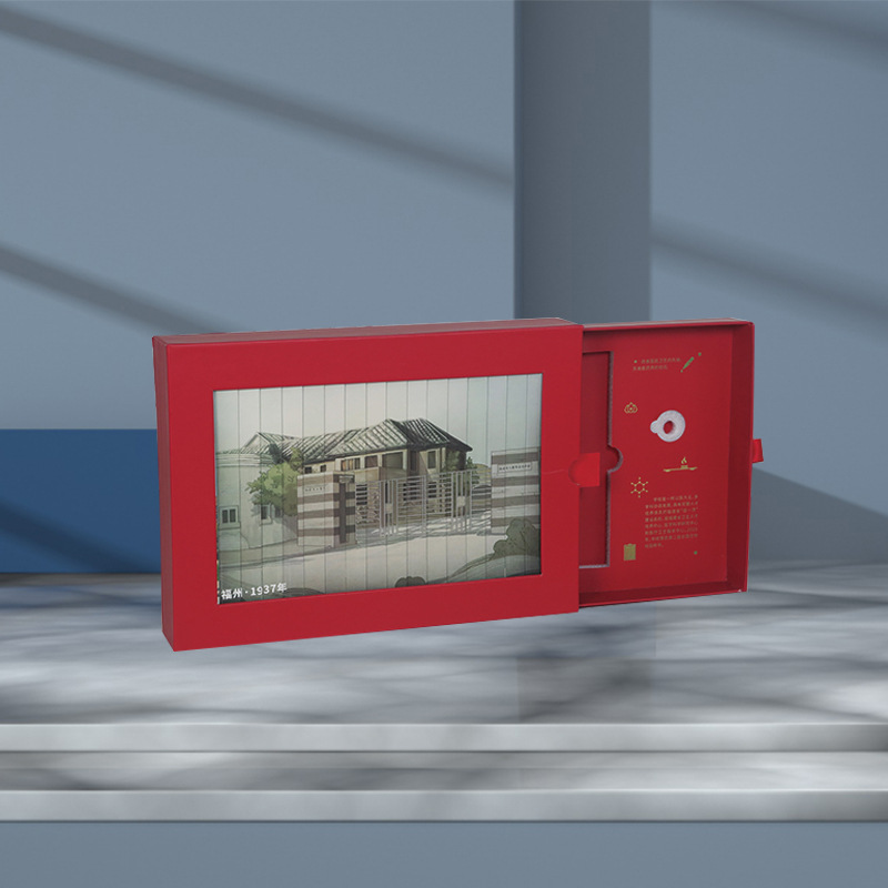直销企业周年庆创意伴手礼非凡印面复制变换包装盒纪念品礼盒厂家