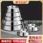 防滑静音不锈钢宠物狗碗