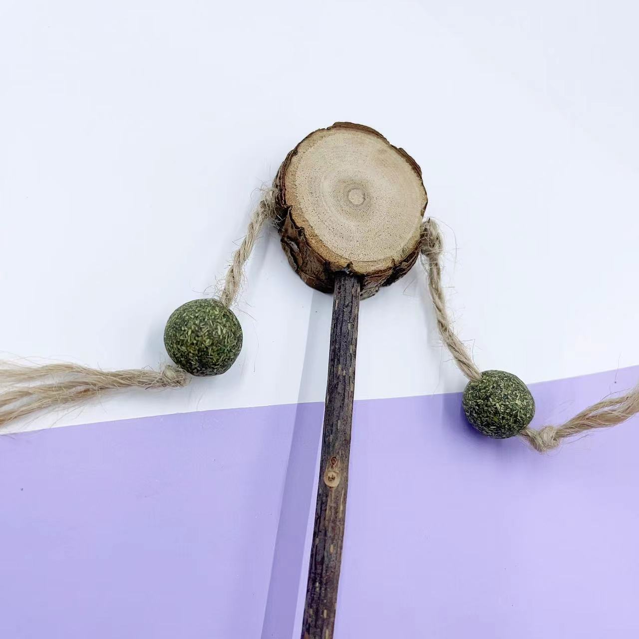 애완 동물 용품 고양이 연삭 물고 물린 POLYGONUM KUMI 민트 공 딸랑이 고양이 장난감