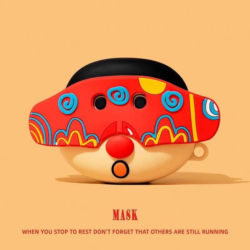 苹果AirPods1/2/3/4代硅胶保护套AirPodsPro2代四/五代卡通保护壳|undefined