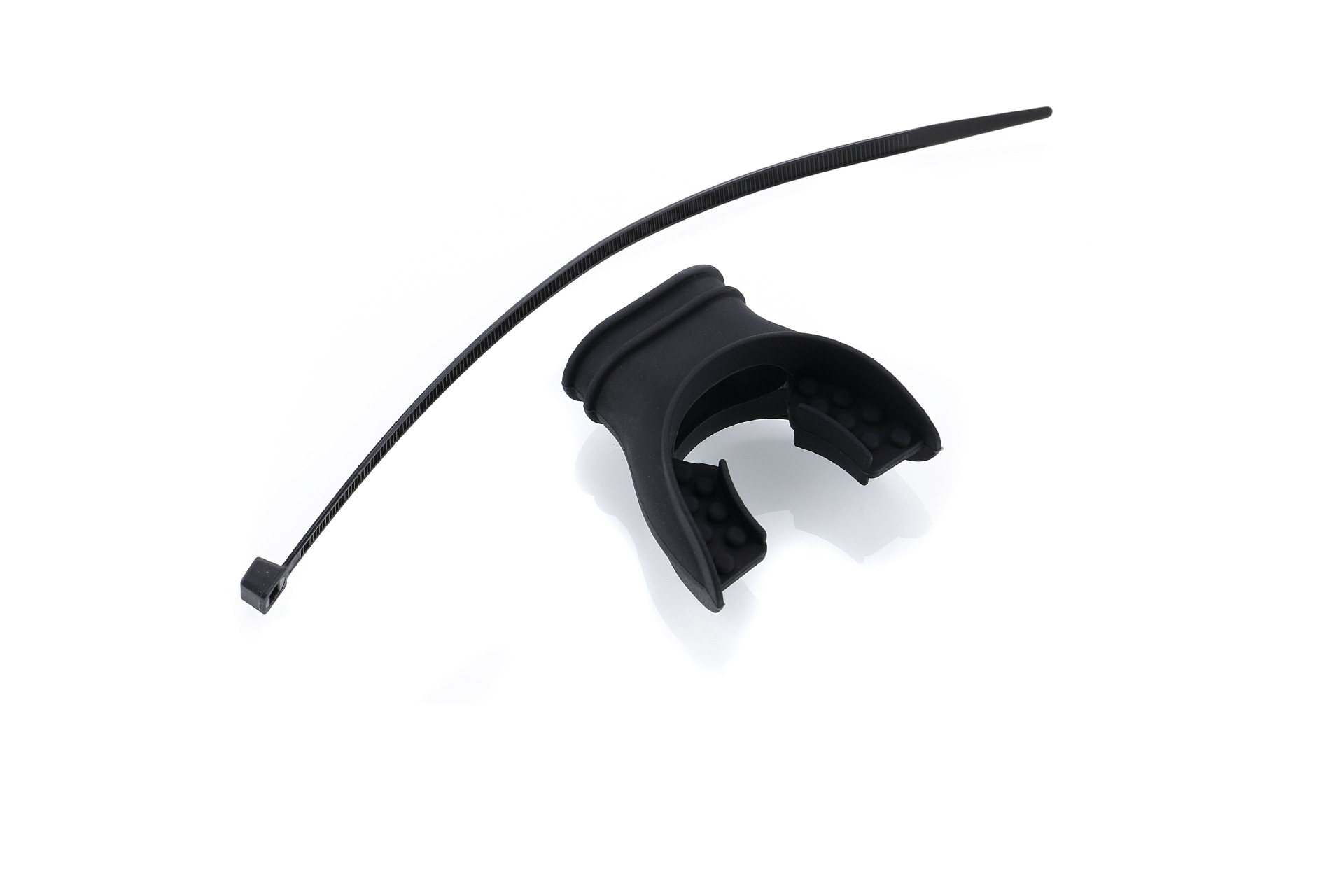 La boquilla de silicona HOTDIVE puede sostener la cabeza secundaria protección del medio ambiente cabeza secundaria reutilizable