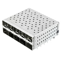 WHSFP15725F005 SFP+ CAGE 2&times;5ѹ��ʽ��ͭ��Ƭʽ �ƽ�30U ������