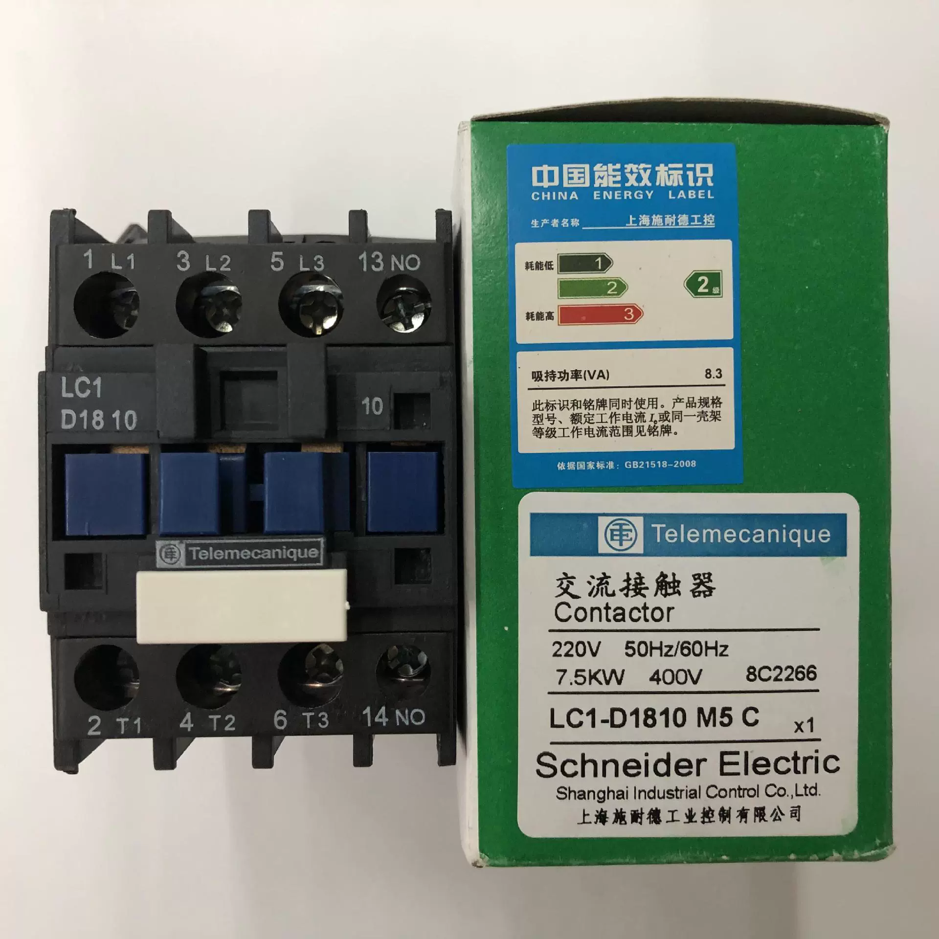 Original authentic LC1-D1810M5C AC220V Schneider Third-level AC contactor