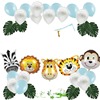 Children's decorations suitable for photo sessions for boys, combined balloon, evening dress, "fish tail" cut, Birthday gift