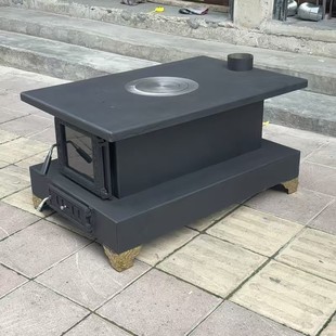 New Xizang-Style Stove, Xizang-Style Wood-Burning Heating Stove, Smokeless Household Winter Wood Stove, Rural Smokeless Firewood