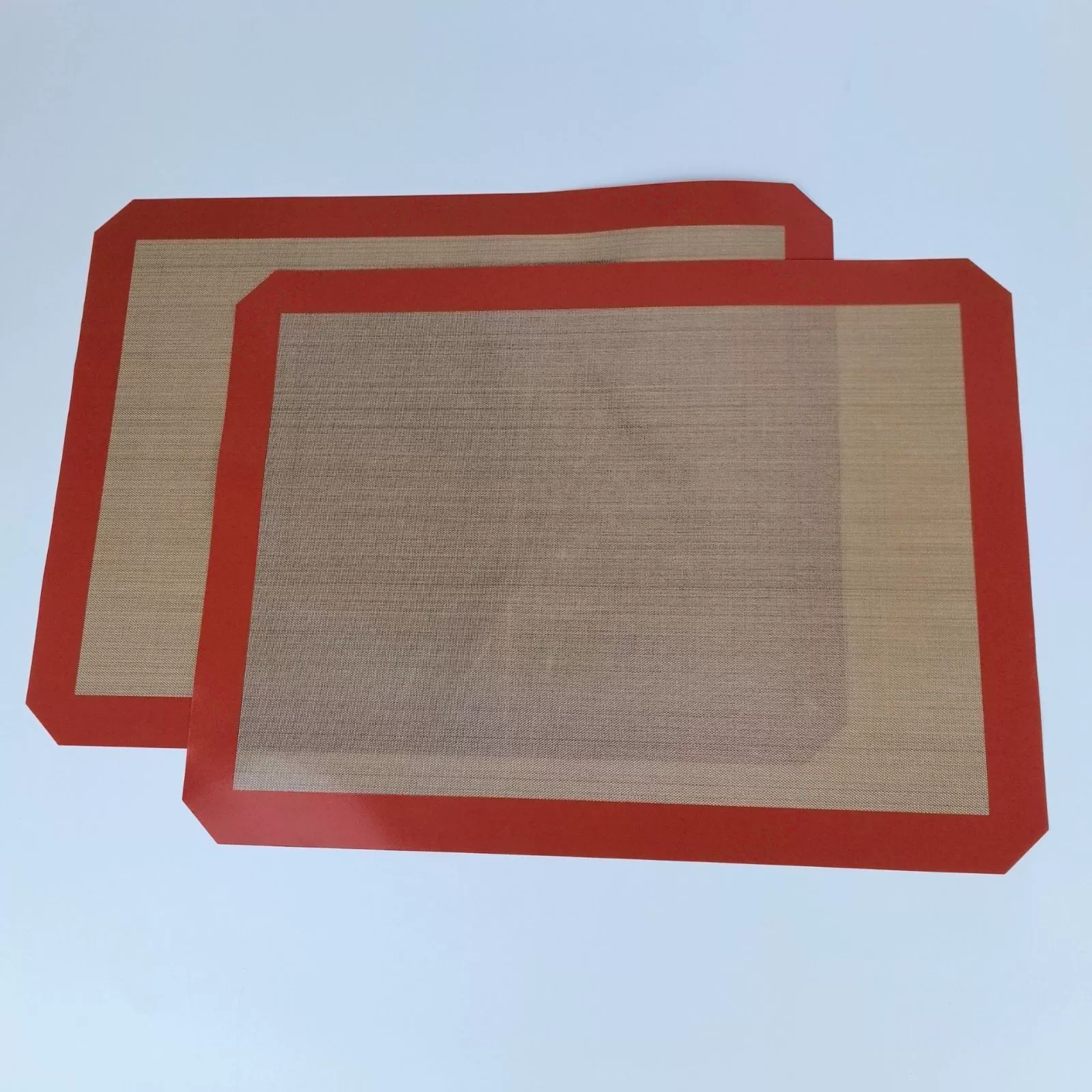 Thickness 0.4mm Silicone baking pad resistant high temperature glass fiber macaron grilled pad oven, non -stick silicone baking baking pan