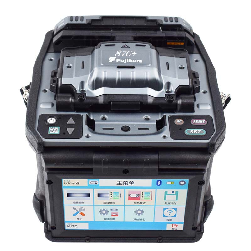 Japan Fujikura Fiber Optic Fusion Splicer 87C+ Fiber Splicing Machine Fully Automatic Fiber Splicing Machine with Ct50 Knife