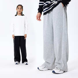 DK童装25秋款女男童美式复古运动裤卫裤儿童中大童洋气百搭长裤潮