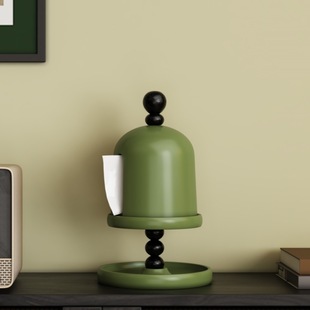 Creative Paper Box Decorative Ornaments Tissue Box Multifunctional Living Room Coffee Table Desktop Paper Roll Holder Storage