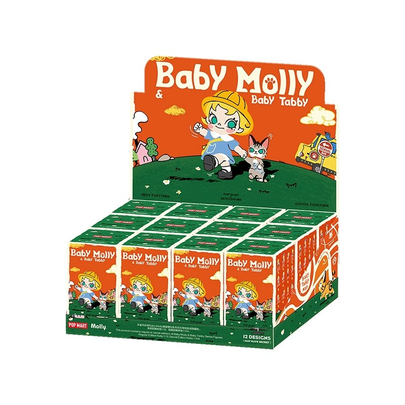 Blind Box Collector Set (POP MART) Molly & Assorted Series, Random 6–12 Box Sets