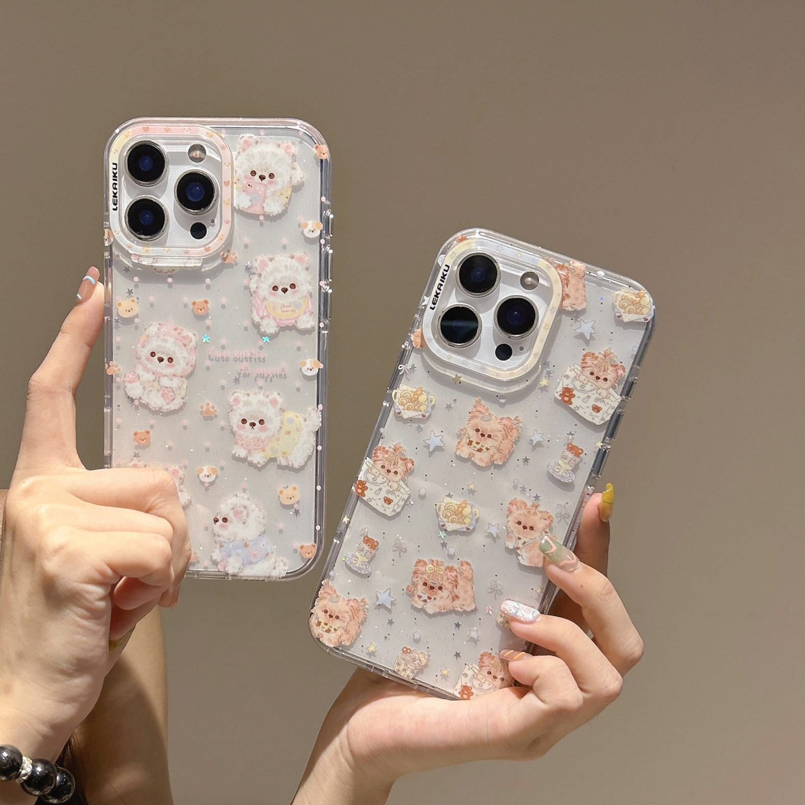 Cute and Interesting Cat Suitable for 15Pro Mobile Phone Case Creative Cartoon 14Promax Side Face New Couple 16Pro