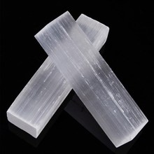 厂家批发天然亚硒酸盐水晶棒石膏片板天然石膏矿物质跨境热卖