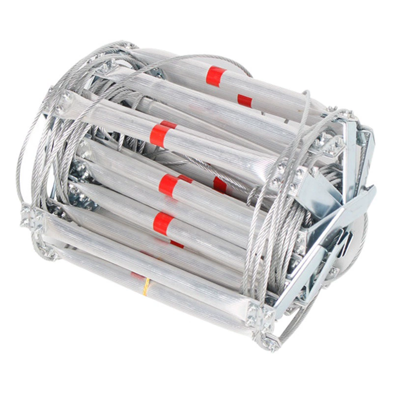 Проволочная веревка, мягкая лестница, веревочная лестница, мягкая лестница, производитель мягких лестниц, бытовая высокоэффективная спасательная инженерная лестница для пожаротушения