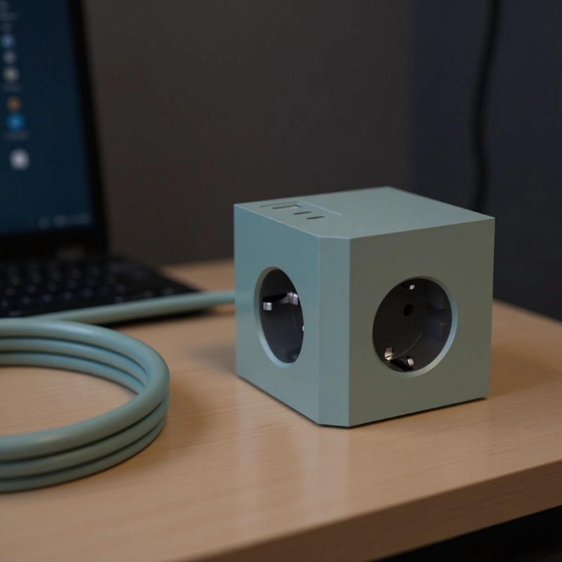 欧洲外贸韩国插座带线USB快充PD20W一转多转换器简约时尚厂家直销