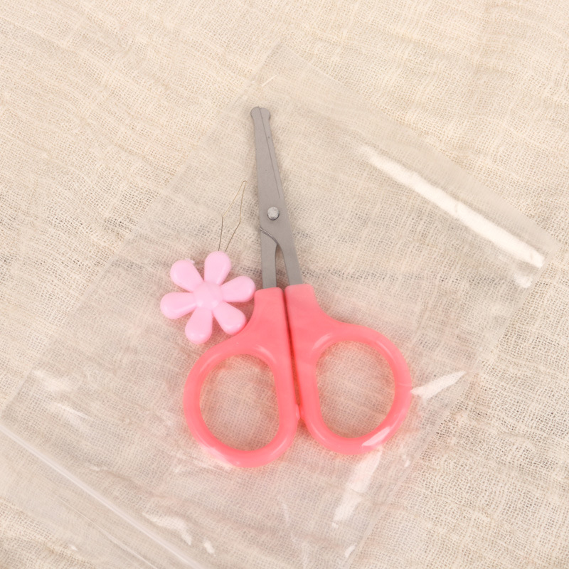 Pink Scissors + Pink Threader-bolsa pequeña