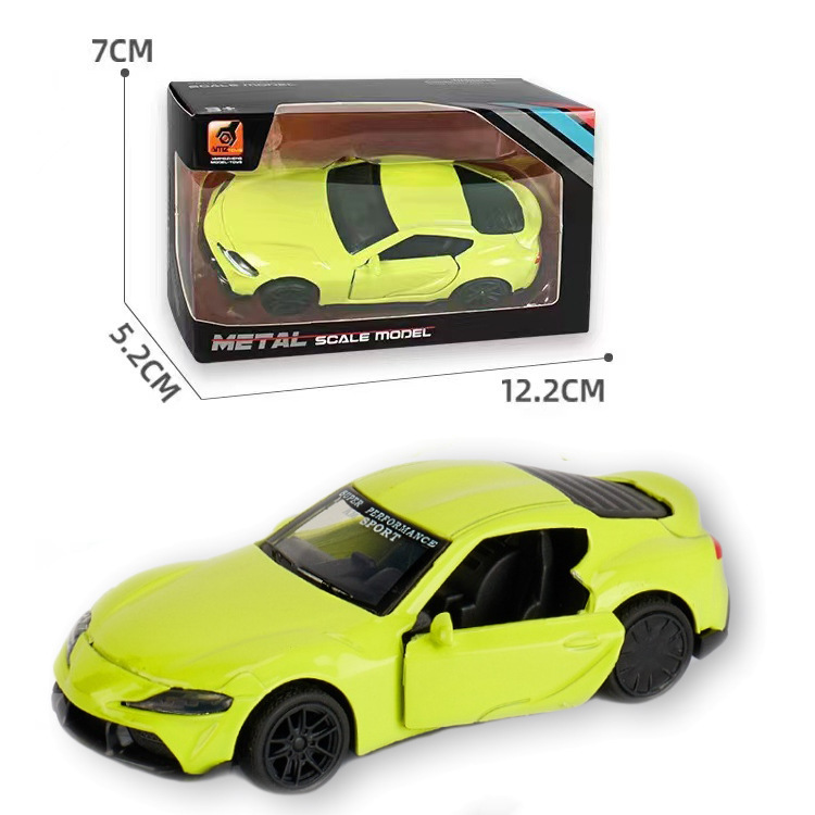 合金車のおもちゃの男の子の車の模型の子供のおもちゃの車は合金の車の模型の小型車の金属のスポーツカーの置物をシミュレーションします。|undefined