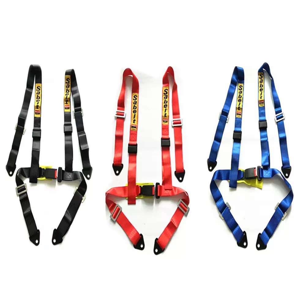 Car Modification 2inch Four-Point Sabeit Safety Belt Suitable for Car Jdm Modification Racing Style Safety Belt