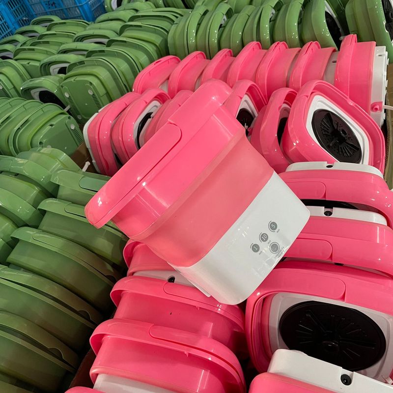 家庭用ミニポータブル折りたたみ式洗濯機 寮用ポータブル自動洗濯機（赤ちゃん用）|undefined