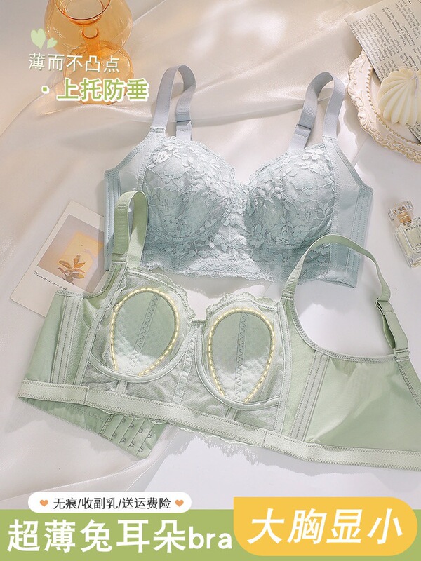 Aolaidis Flagship Store Rabbit Ear Bra for Women, Summer Style, Minimizes Large Busts, Anti-Sagging Aolaidis Flagship Store Rabbit Ear Bra for Women, Summer Style, Minimizes Large Busts, Anti-Sagging