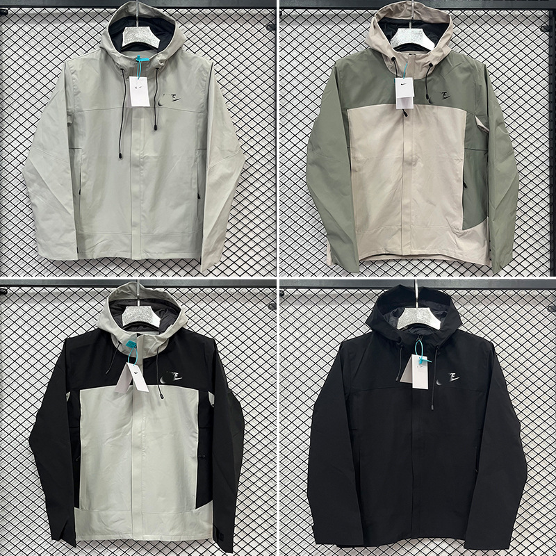 Single-Layer Jacket, Autumn Waterproof Windbreaker, Sun Protection Jacket, Hooded Jacket, Outdoor Sports and Leisure, Men's and Women's Models, Dropshipping