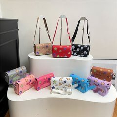 跨境时尚包包女2025新款Female bag欧美小方包单肩斜挎手提包外贸