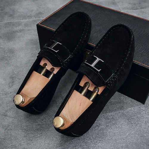 Men's casual loafers, soft-soled driving shoes, business trend shoes for spring 2025