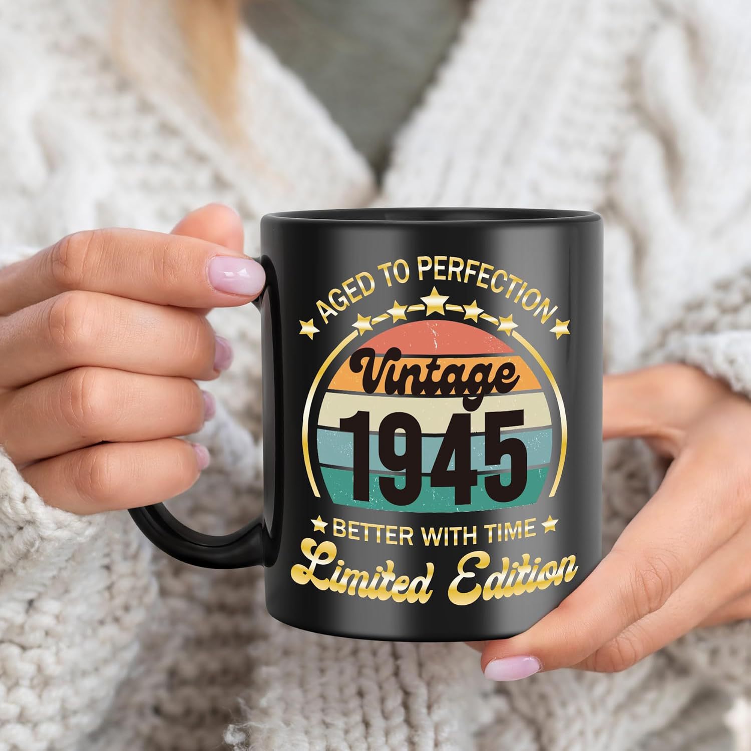 Taza de cerámica personalizable con transferencia térmica - Imprime logos y fotos - Color beige - Para publicidad, café y regalos de graduación